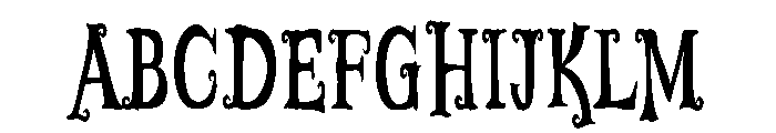 Noel Wicked Font UPPERCASE