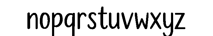 Noelberry Font LOWERCASE