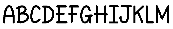 Noeleoak Font UPPERCASE