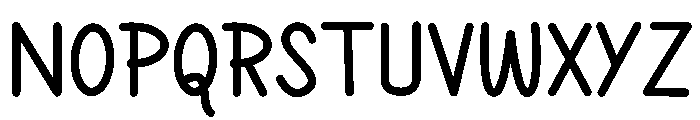 Noeleoak Font UPPERCASE