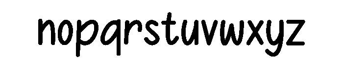 Noeleoak Font LOWERCASE