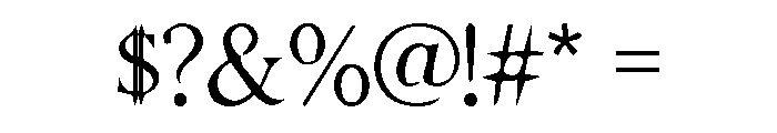 Noelique Regular Font OTHER CHARS
