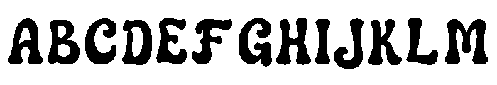 Noelvanta Font UPPERCASE