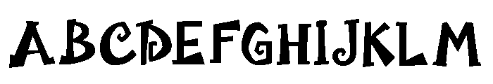 Noelvessa Font UPPERCASE