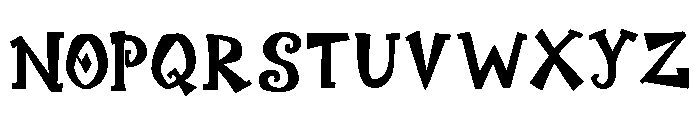 Noelvessa Font UPPERCASE