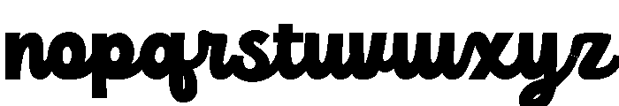 Noemia dreams Regular Font LOWERCASE