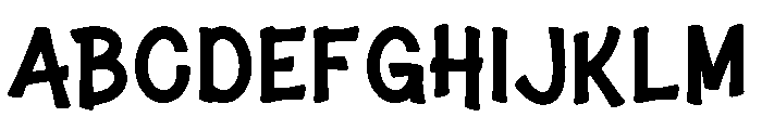 Nofrya Regular Font UPPERCASE