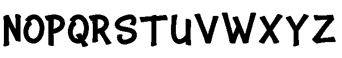Nofrya Regular Font UPPERCASE
