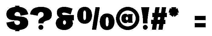 Noglia Regular Font OTHER CHARS