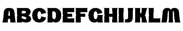 Noglia Regular Font UPPERCASE