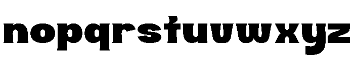 Noglia Regular Font LOWERCASE