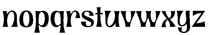 Noi Regular Font LOWERCASE