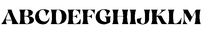 Noircrest Serif Font UPPERCASE