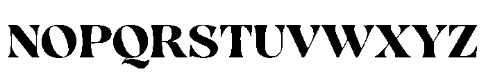 Noircrest Serif Font UPPERCASE