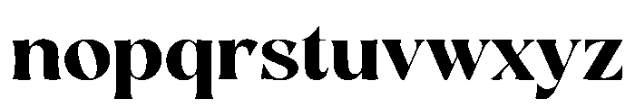 Noircrest Serif Font LOWERCASE