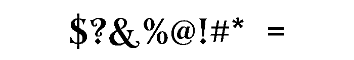 Noirvella Font OTHER CHARS