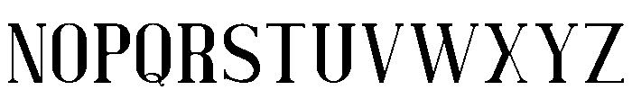 Noirvelle Font UPPERCASE