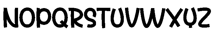 Noise Come Font LOWERCASE