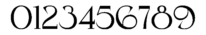 Noisera Regular Font OTHER CHARS