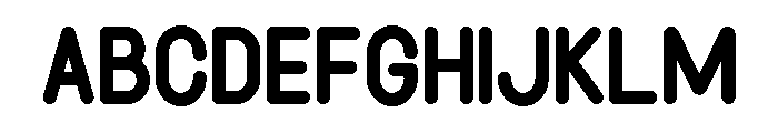 Noleguste Font UPPERCASE