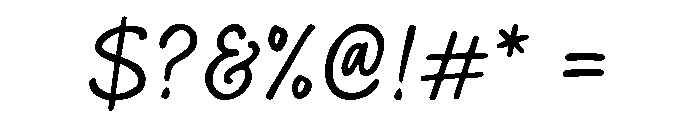 NoltonVintage-Script Font OTHER CHARS