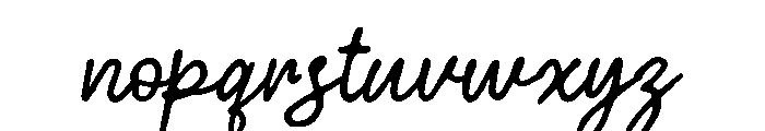 NoltonVintage-Script Font LOWERCASE