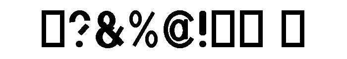 Noma Drift Regular Font OTHER CHARS