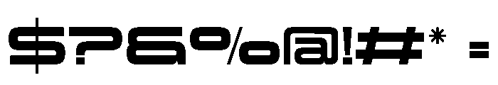 Nomade Regular Font OTHER CHARS