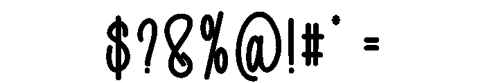 Nomelia Font OTHER CHARS
