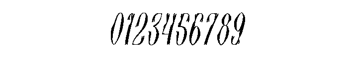Nomgrave Italic Font OTHER CHARS