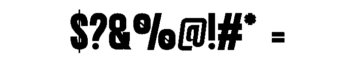 Nomine Regular Font OTHER CHARS