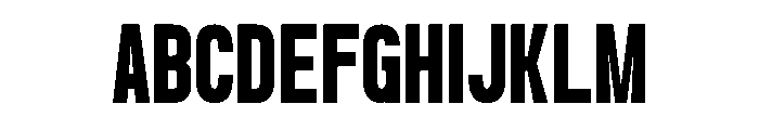 Nomine Regular Font UPPERCASE
