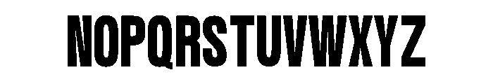 Nomine Regular Font UPPERCASE