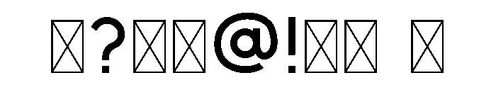 Nomix Font OTHER CHARS