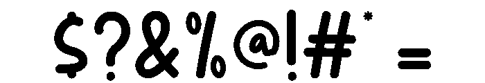 Nongkrong Font OTHER CHARS