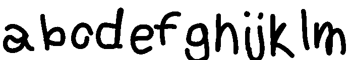 Noodlescript Medium FONT