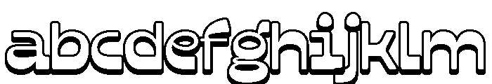 Noods Soup Extrude FONT