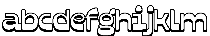 NoodsSoup-Extrude FONT