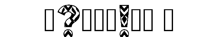 Noons Regular Font OTHER CHARS