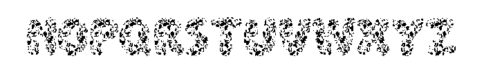 Nordic Christmas Font Font LOWERCASE