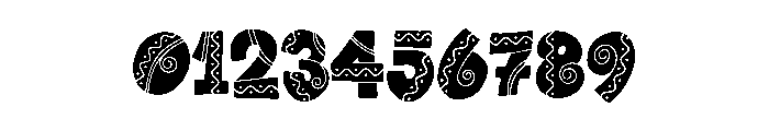 Nordic Queen Regular Font OTHER CHARS
