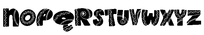 Nordic Queen Regular Font LOWERCASE