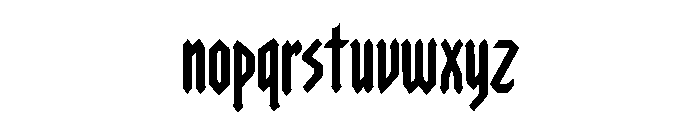 Nordvik Font LOWERCASE