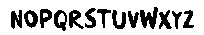 Norel Regular Font LOWERCASE