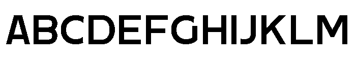 Norelia Daily Sans Font UPPERCASE
