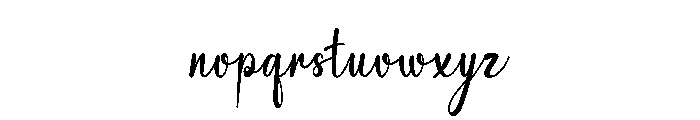 Norgehia-Regular Font LOWERCASE
