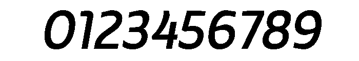 Norgiva Oblique Regular Font OTHER CHARS