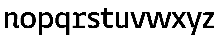 Norgiva Regular Font LOWERCASE