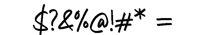 Noric Gram Font OTHER CHARS
