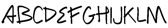 Noric Gram Font UPPERCASE